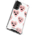 Bouffants and Broken Hearts Winking Hearts Galaxy S21 FE Clear Case